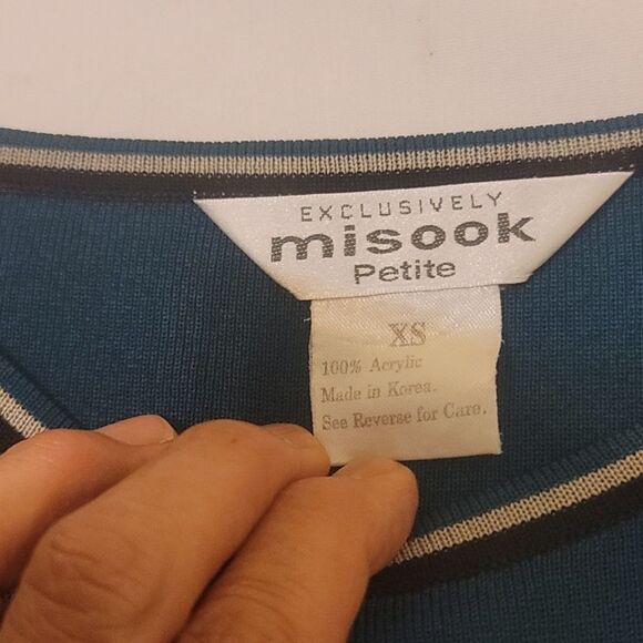 Exclusively misook 2piece cardigan size xs - Picture 15 of 15